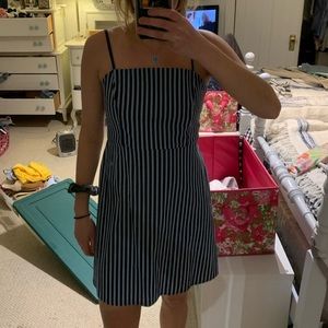NWT Urban Outfitters - navy blue and white stripe